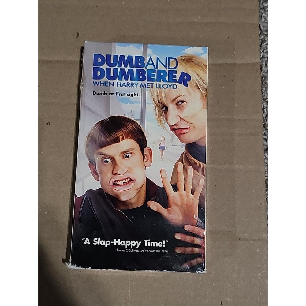 Dumb and Dumberer: When Harry Met Lloyd (VHS, 2003, English Pan  Scan)